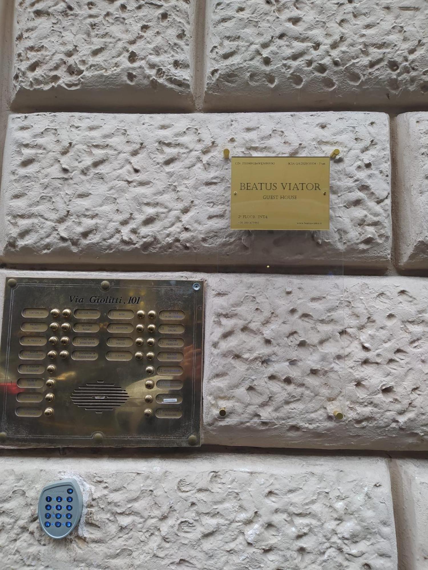 Beatus Viator Guest House Rome Exterior photo